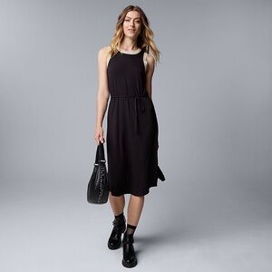 - XXL Simply Vera, Vera Wang Contrast Trim Knit Dress